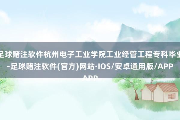 足球赌注软件杭州电子工业学院工业经管工程专科毕业-足球赌注软件(官方)网站·IOS/安卓通用版/APP