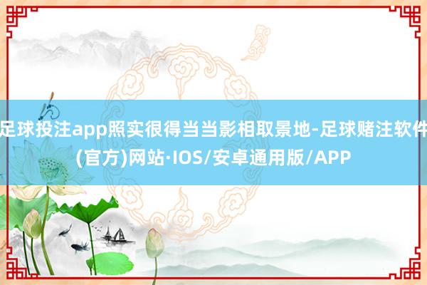 足球投注app照实很得当当影相取景地-足球赌注软件(官方)网站·IOS/安卓通用版/APP
