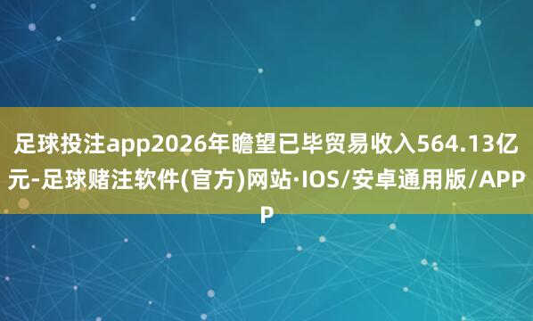 足球投注app2026年瞻望已毕贸易收入564.13亿元-足球赌注软件(官方)网站·IOS/安卓通用版/APP